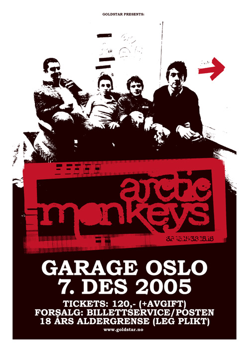 arctic monkeys poster copy